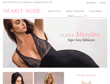 Tablet Screenshot of nearlynude.com.au